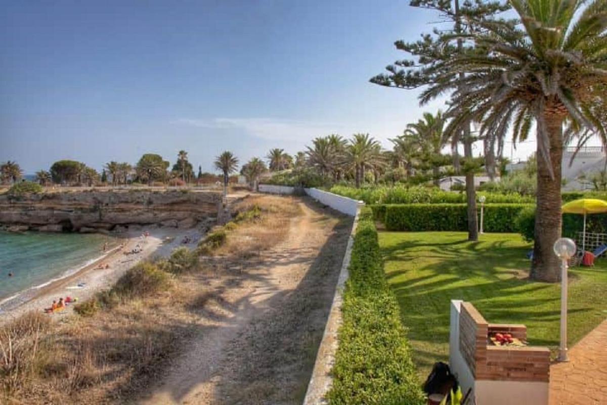 הוילה Vinarós Casa Vesalia A 1A Linea De Mar Con Aa Y Wi-Fi. מראה חיצוני תמונה