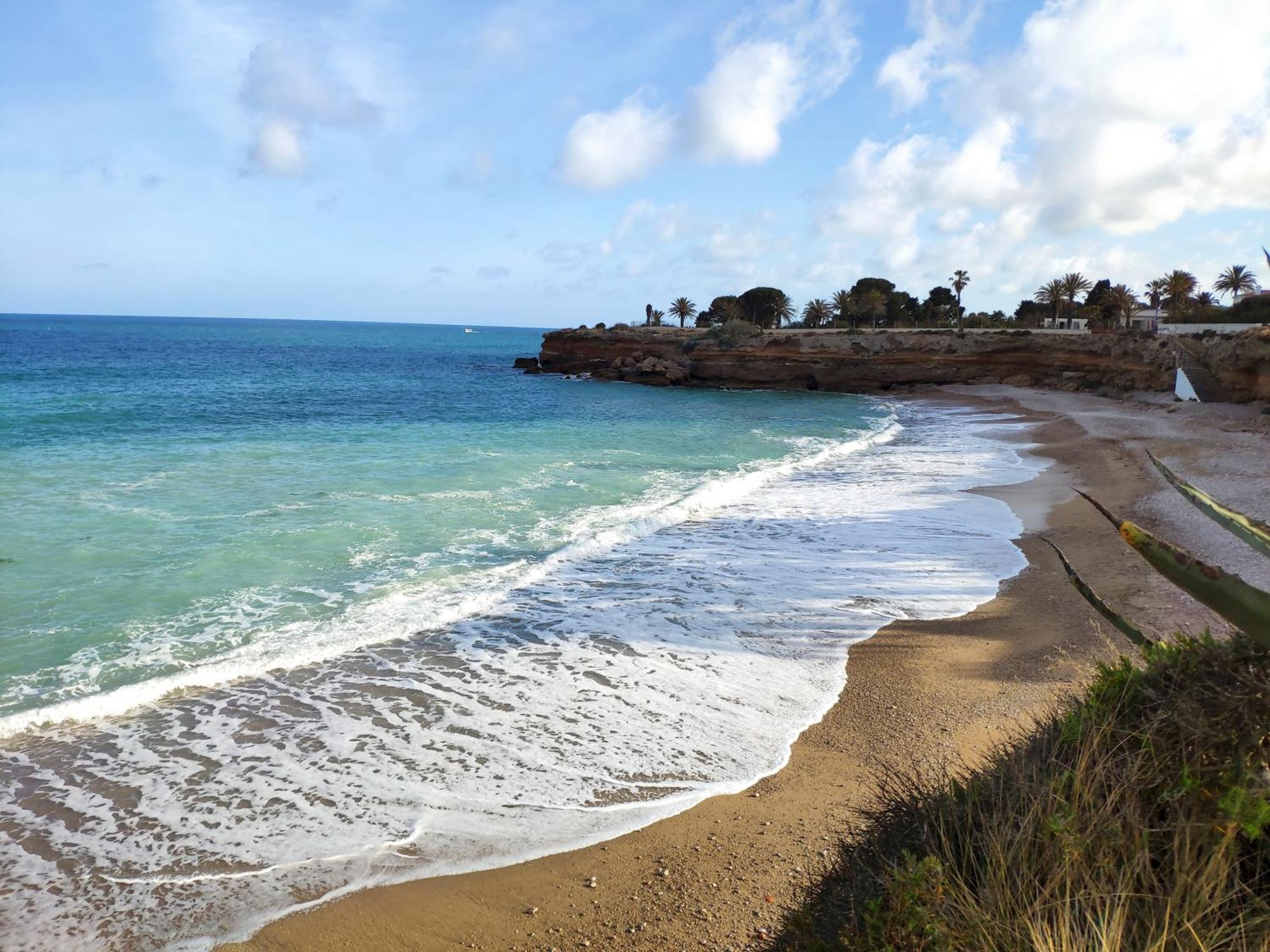 הוילה Vinarós Casa Vesalia A 1A Linea De Mar Con Aa Y Wi-Fi. מראה חיצוני תמונה