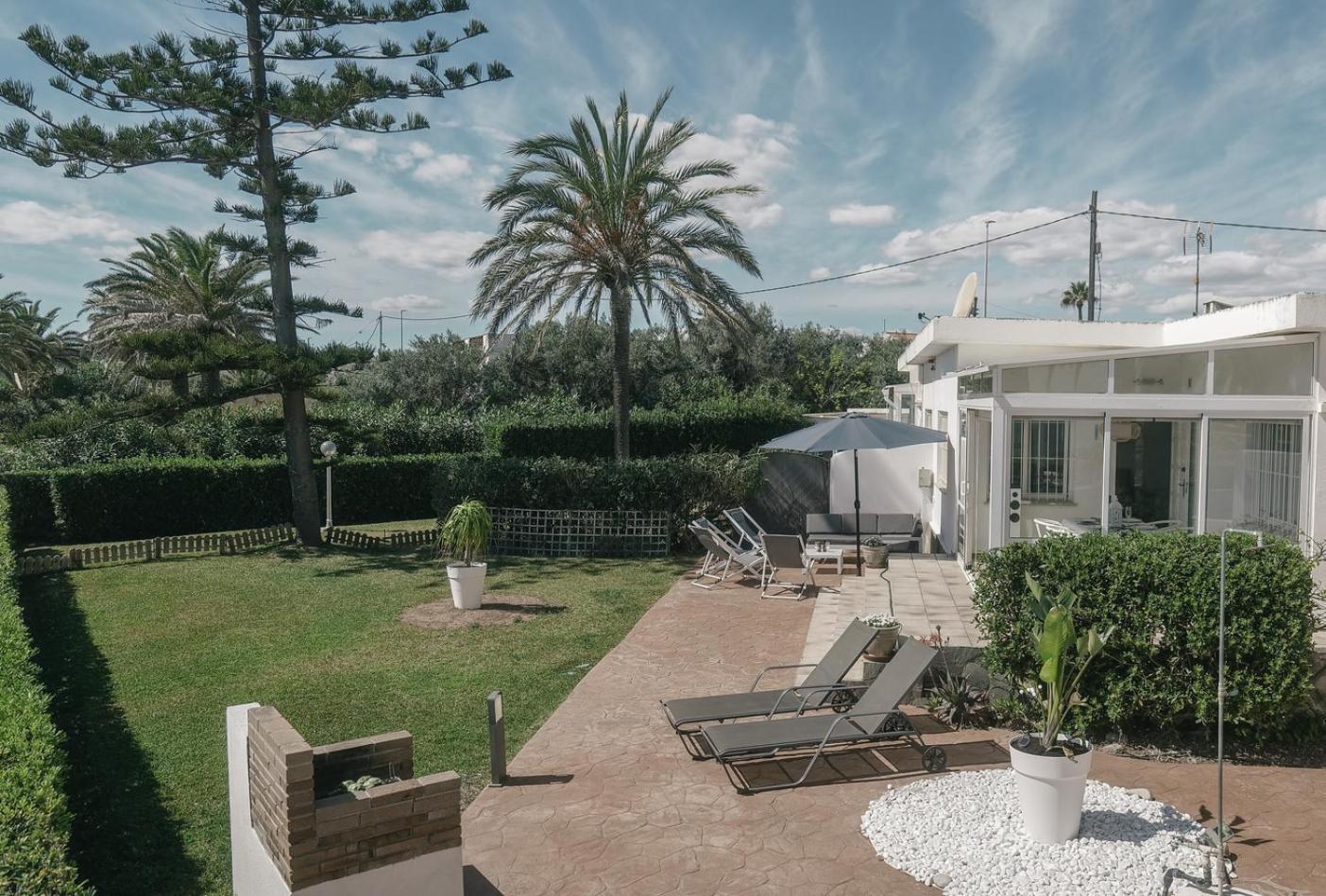 הוילה Vinarós Casa Vesalia A 1A Linea De Mar Con Aa Y Wi-Fi. מראה חיצוני תמונה